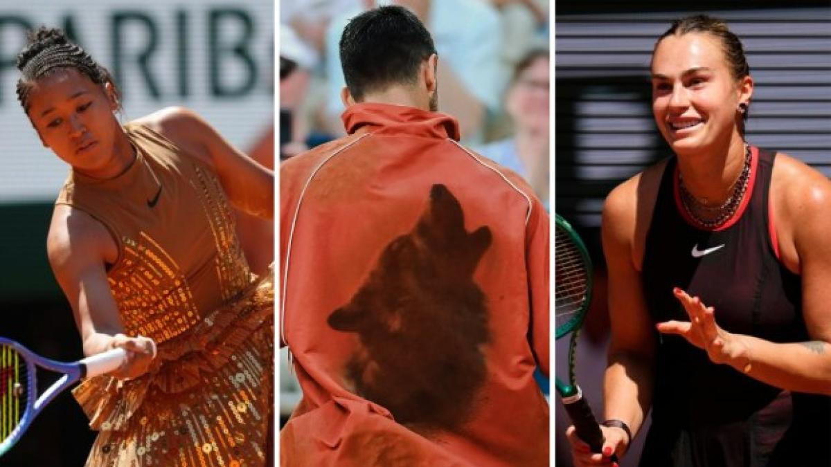 I diamanti di Sabalenka, Sinner rètro. E poi paillettes, lupi e... Il tennis sfila a Parigi