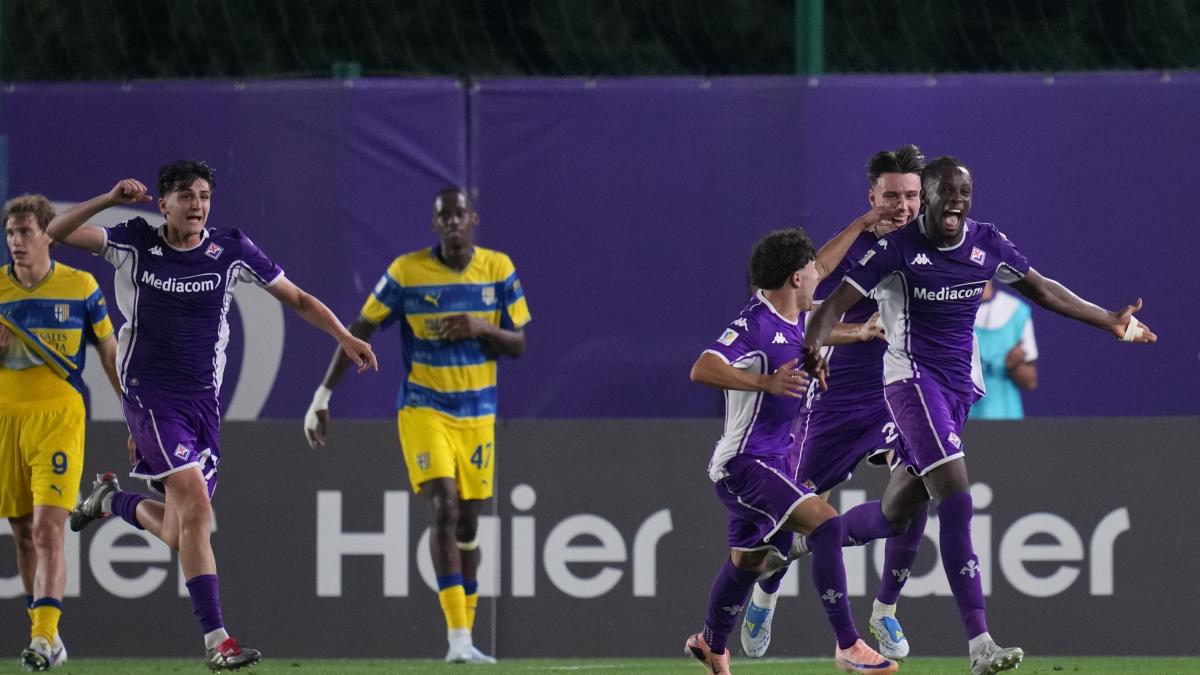 Primavera: estasi Fiorentina, è scudetto dopo 43 anni. Parma battuto 2-1 in finale