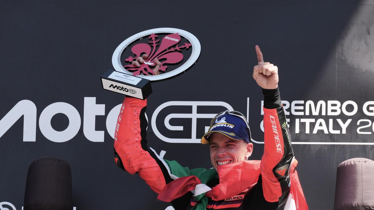 Bezzecchi: "Vincere al Mugello era il sogno che avevo da bambino. Grazie Aprilia!"