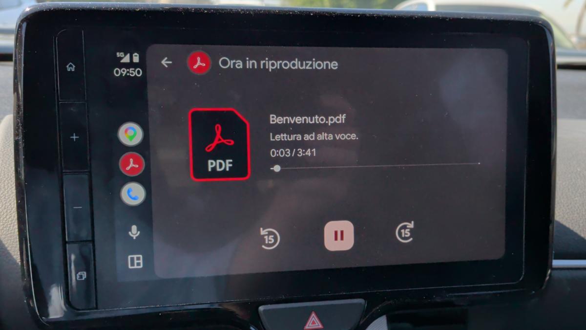 Android Auto con IA legge Pdf e "sblocca" le riunioni