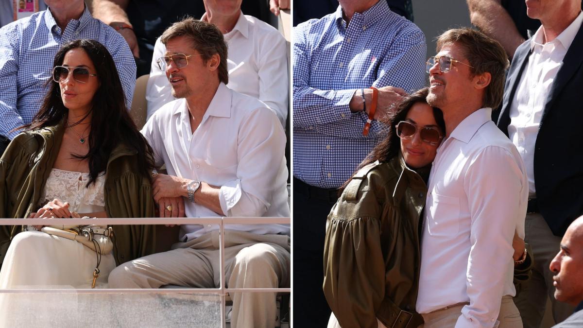Brad Pitt e Ines de Ramon incantano Parigi: sorrisi e tenere