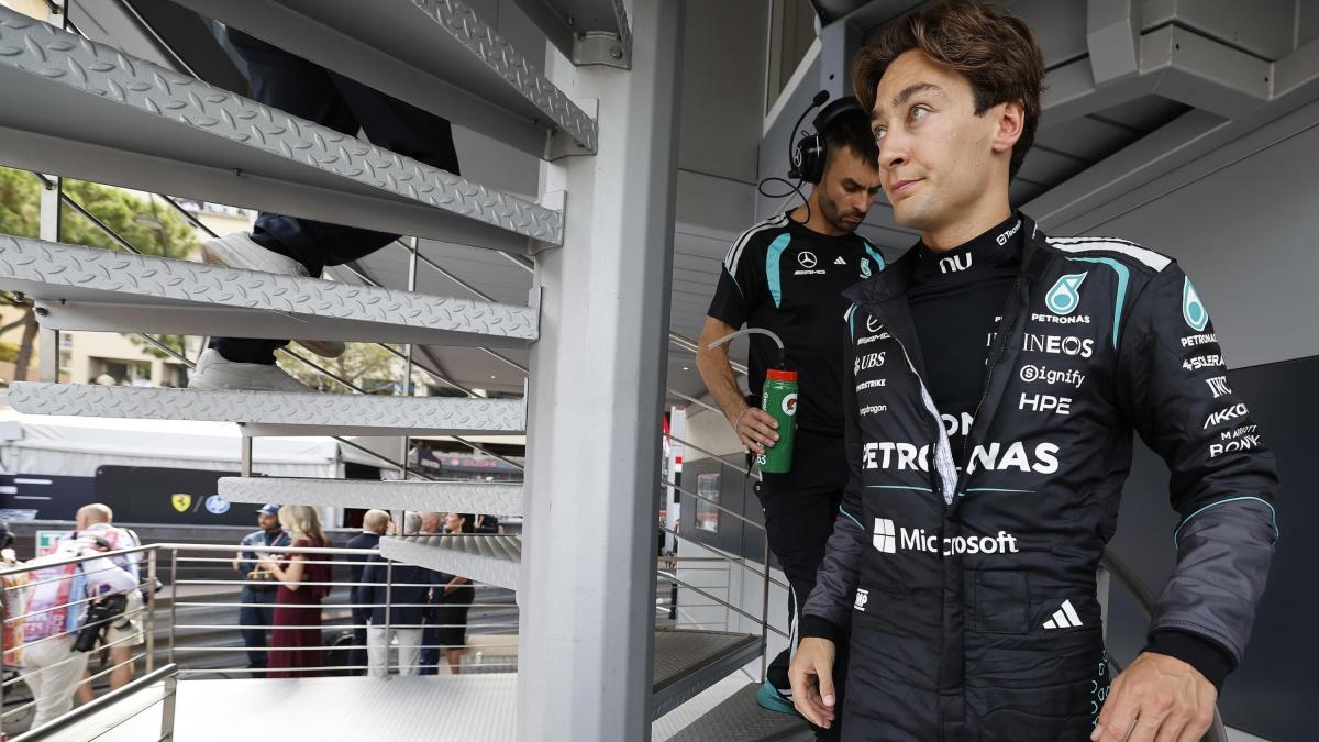 Russell, Leclerc, Verstappen: così l'uragano Anton