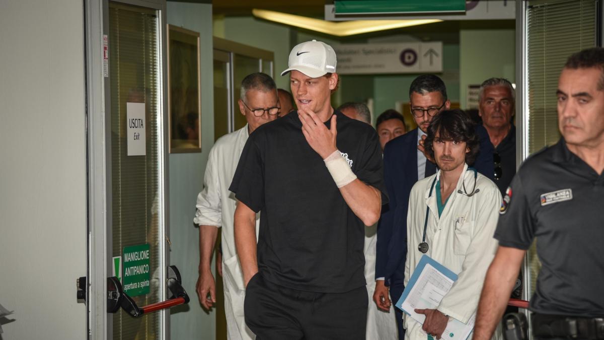 Sinner, il day hospital al San Raffaele e la cena 