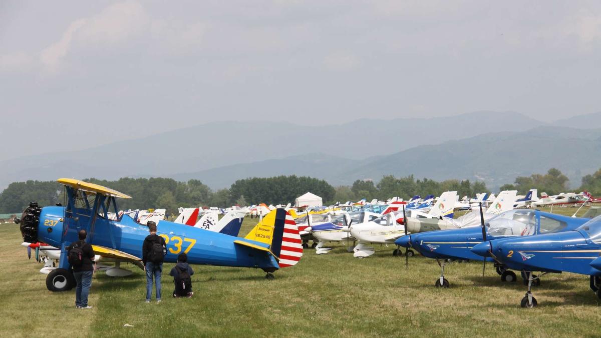 L'Aero Club d'Italia al suo primo avioraduno nazio