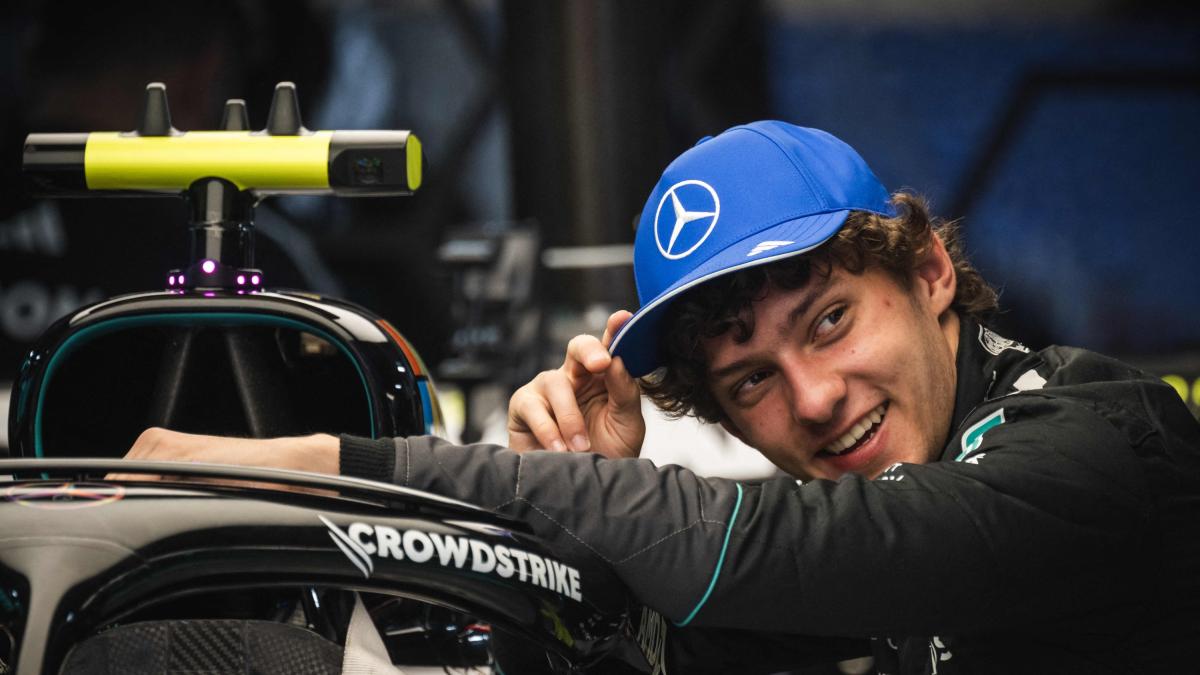 Aduo, che regalo per Antonelli: la Mercedes miglio