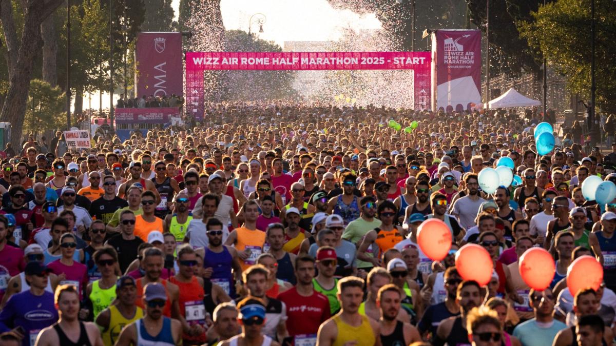Wizz Air Rome Half Marathon by Brooks Running: record di isc