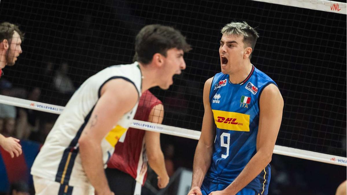 Nations League: Italia di rabbia, Bovolenta e Sani trascinano gli azzurri nel 3-1 alla Germania