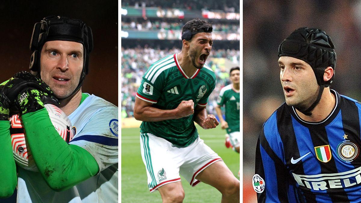 jimenez dal cranio fratturato al gol con la fascia speciale diversa da quelle di cech e chivu da Gazzetta.it jimenez dal cranio fratturato al gol con la fascia speciale diversa da quelle di cech e chivu
