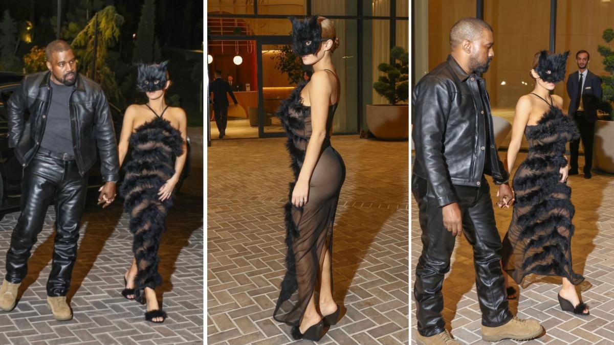 Kanye West (ancora) sopra le righe: pubblica foto della moglie Bianca Censori nuda
