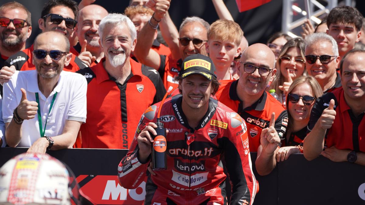 Superbike Misano Gara-1 Dominio Ducati, vince Bulega. È il successo n° 23