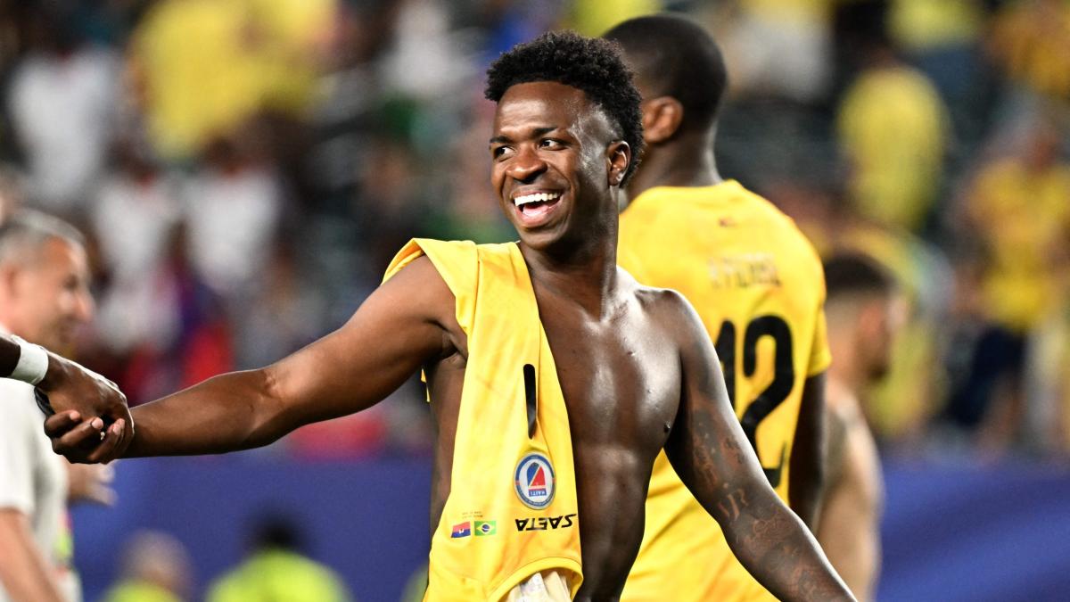 brasile haiti le pagelle vinicius prestazione da 8 endrick entra ma non incide 55 da Gazzetta.it brasile haiti le pagelle vinicius prestazione da 8 endrick entra ma non incide 55