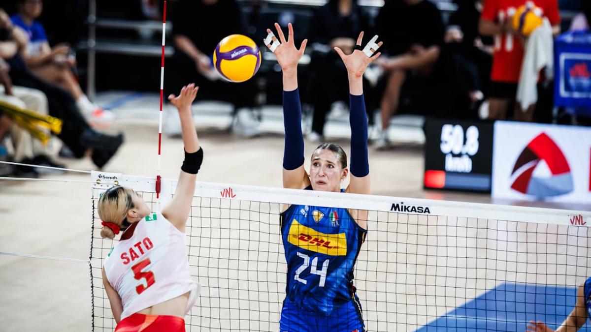 nations league con antropova opposta l italia schiaccia il giappone da Gazzetta.it nations league con antropova opposta l italia schiaccia il giappone