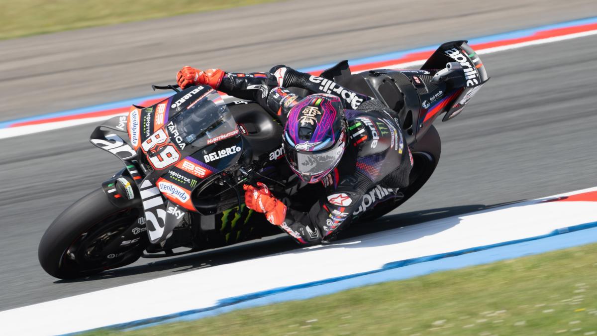 Assen, dominio Aprilia in qualifica: pole di Martin su Ogura e Bezzecchi. Bagnaia 5°