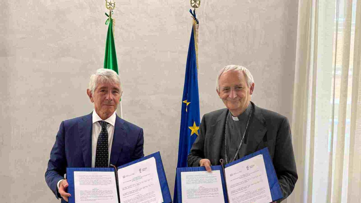 riqualificazione oratori in aree degradate firmato il protocollo tra il ministro per lo sport abodi e la cei da Gazzetta.it riqualificazione oratori in aree degradate firmato il protocollo tra il ministro per lo sport abodi e la cei