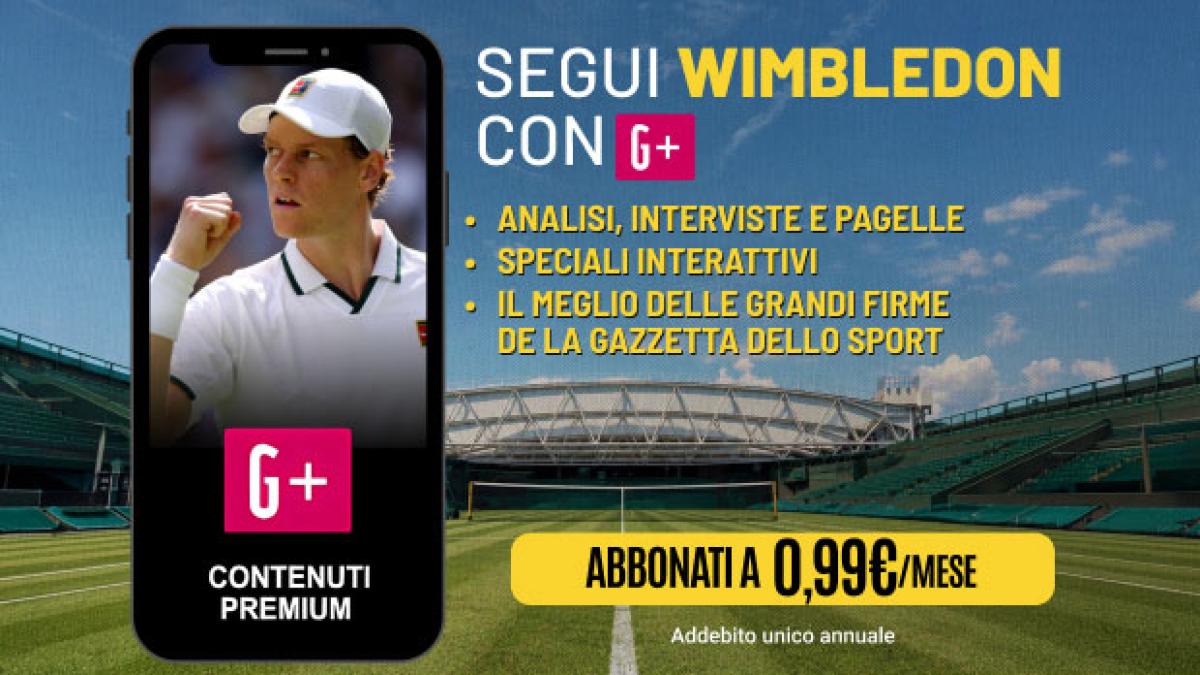 Segui Wimbledon con noi! Una promo super: G+ a 0,99 euro al mese