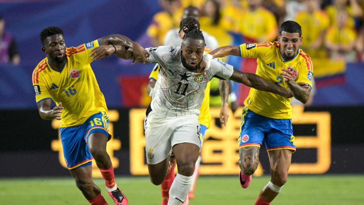 Colombia-Ghana, le pagelle: Arias da 7, che tempismo. Mensah soffre molto, 5