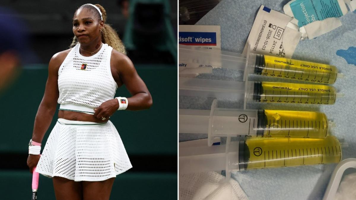 serena williams addio wimbledon ginocchio ko il messaggio social e le foto del liquido estratto da Gazzetta.it serena williams addio wimbledon ginocchio ko il messaggio social e le foto del liquido estratto
