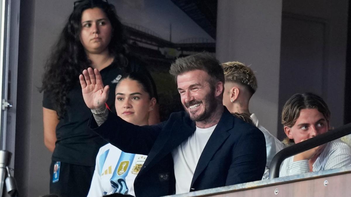 Prima a Wimbledon, poco dopo a Miami a vedere Messi: Beckham è dappertutto