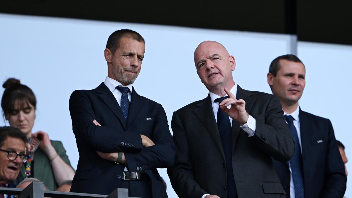 uefa durissimo attacco alla fifa per il caso balogun compromessa la credibilit224 del mondiale da Gazzetta.it uefa durissimo attacco alla fifa per il caso balogun compromessa la credibilit224 del mondiale