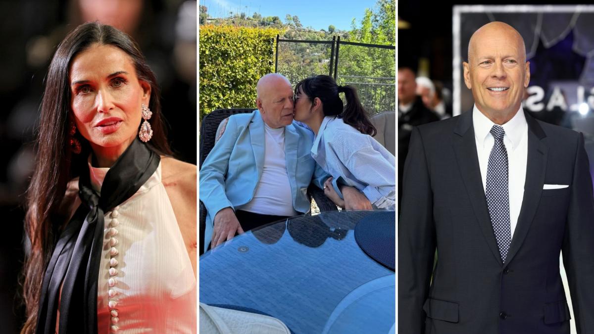Demi Moore al fianco di Bruce Willis nella malattia: "Ha rinunciato a molti impegni"
