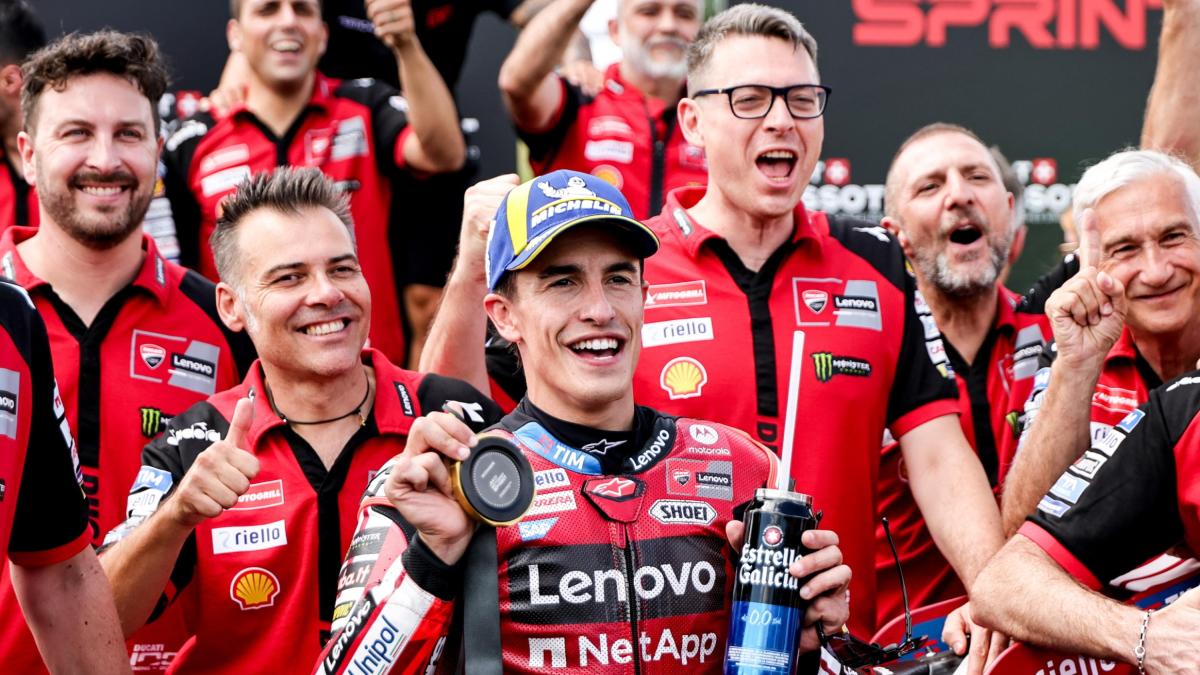 marquez la rimonta mondiale continua l avviso all aprilia la ducati 232 veloce su 22 gp da Gazzetta.it marquez la rimonta mondiale continua l avviso all aprilia la ducati 232 veloce su 22 gp