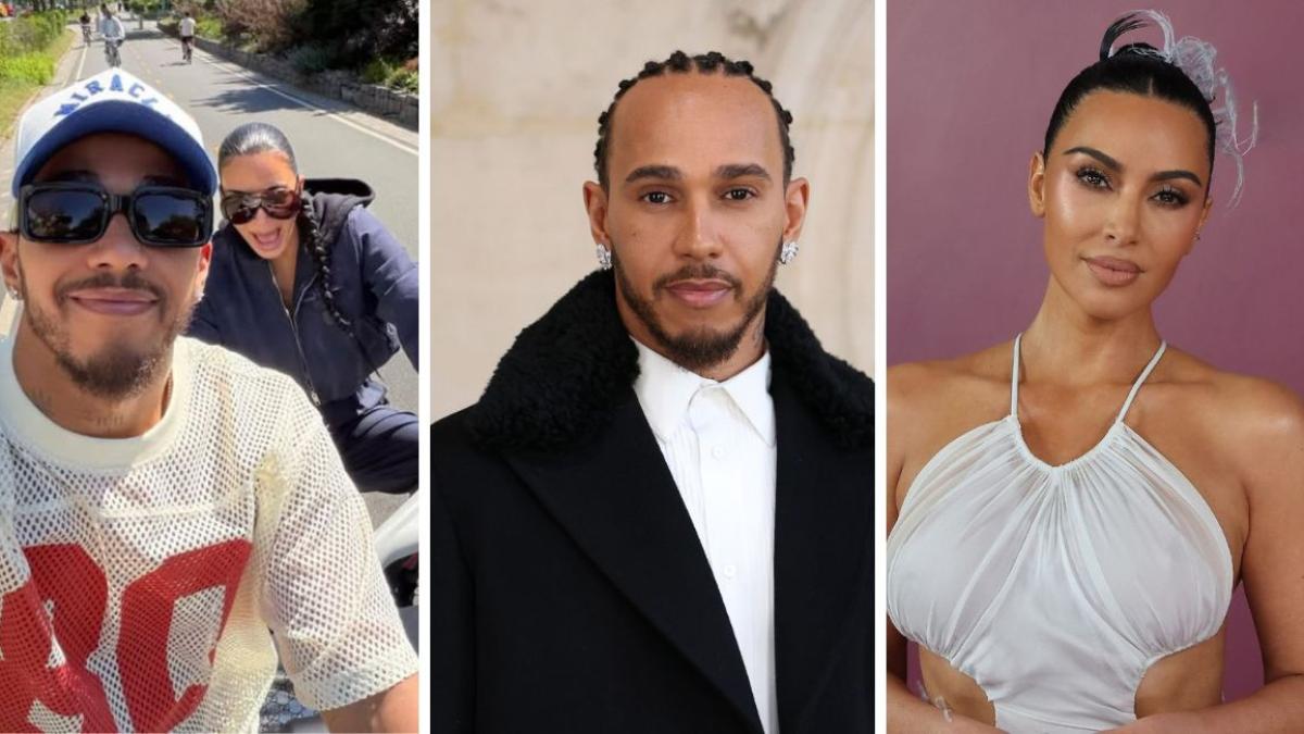 Lewis Hamilton e Kim Kardashian più uniti: in vacanza al lago con i figli