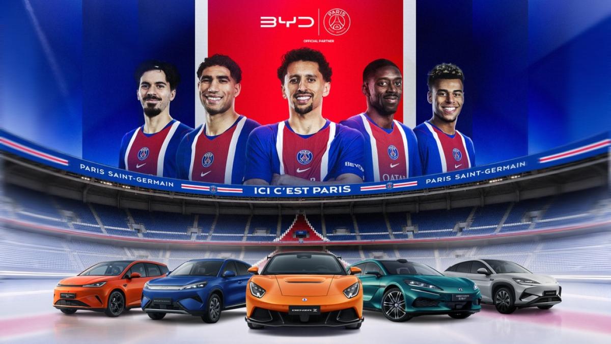 byd diventa official mobility partner del paris saint germain da Gazzetta.it byd diventa official mobility partner del paris saint germain