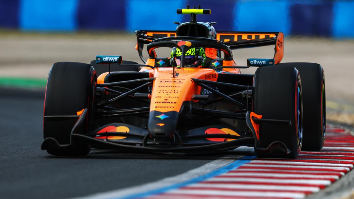 gp ungheria vola la mclaren di norris nelle libere 3 232 il migliore davanti a hamilton sale kimi terzo da Gazzetta.it gp ungheria vola la mclaren di norris nelle libere 3 232 il migliore davanti a hamilton sale kimi terzo