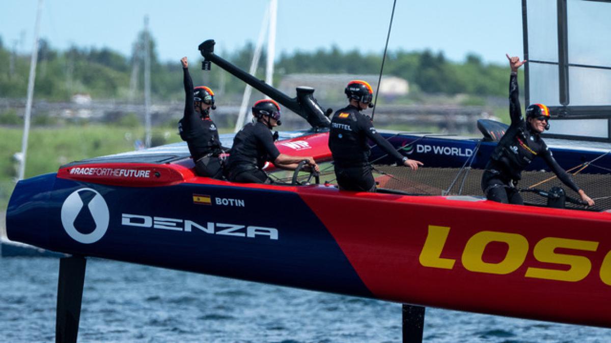 Emirates Great Britain Sail Grand Prix, Los Gallos concede il bis nell'ottava tappa