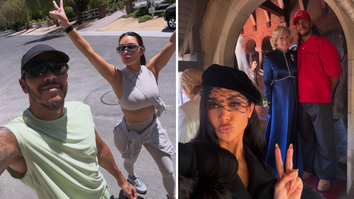 Lewis Hamilton e Kim Kardashian sempre più innamorati: gli scatti social della coppia