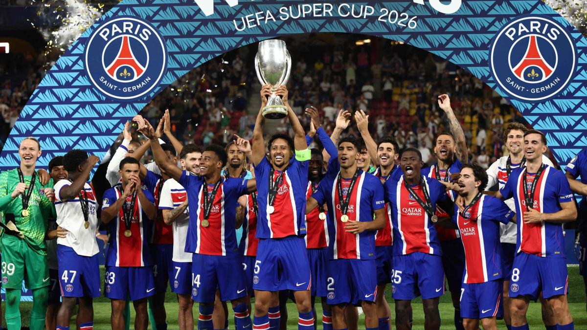 Photo: gazzetta.it PSG Win UEFA Super Cup 2026: Highlights and Goals from PSG vs. Aston Villa (2-1)