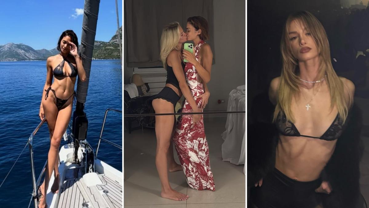 elodie e feanceska nuredini che passione il dolce bacio abbracciate fa impazzire i fan da Gazzetta.it elodie e feanceska nuredini che passione il dolce bacio abbracciate fa impazzire i fan