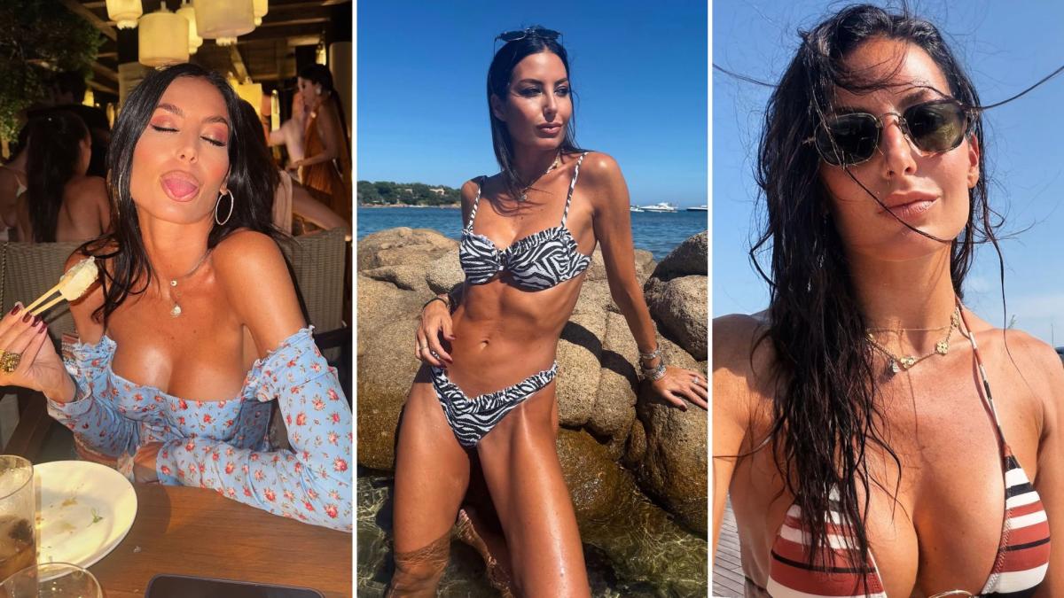 Elisabetta Gregoraci incanta dalla Sardegna: bikini da urlo e relax per la showgirl