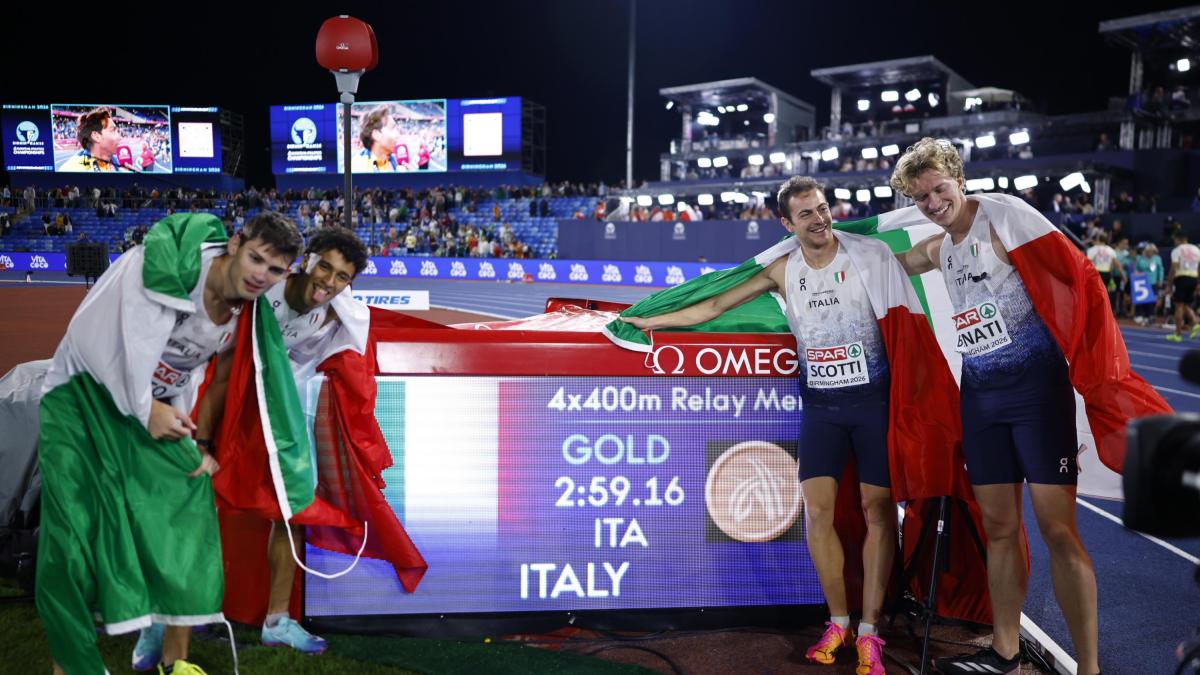 Scotti, Sito, Soudassi, Benati: chi sono gli eroi della 4x400 che ci ha fatto vincere gli Europei