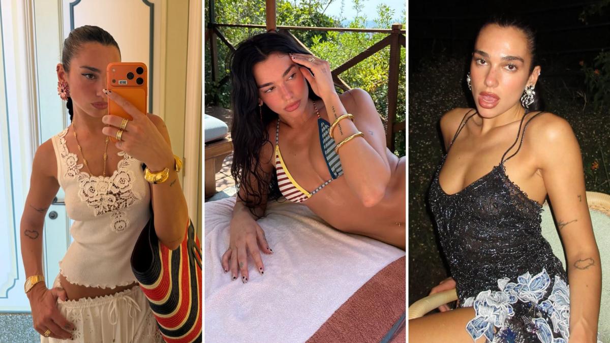 Dua Lipa (di nuovo) in Italia: festeggia a Portofino l'addio al nubilato di un'amica