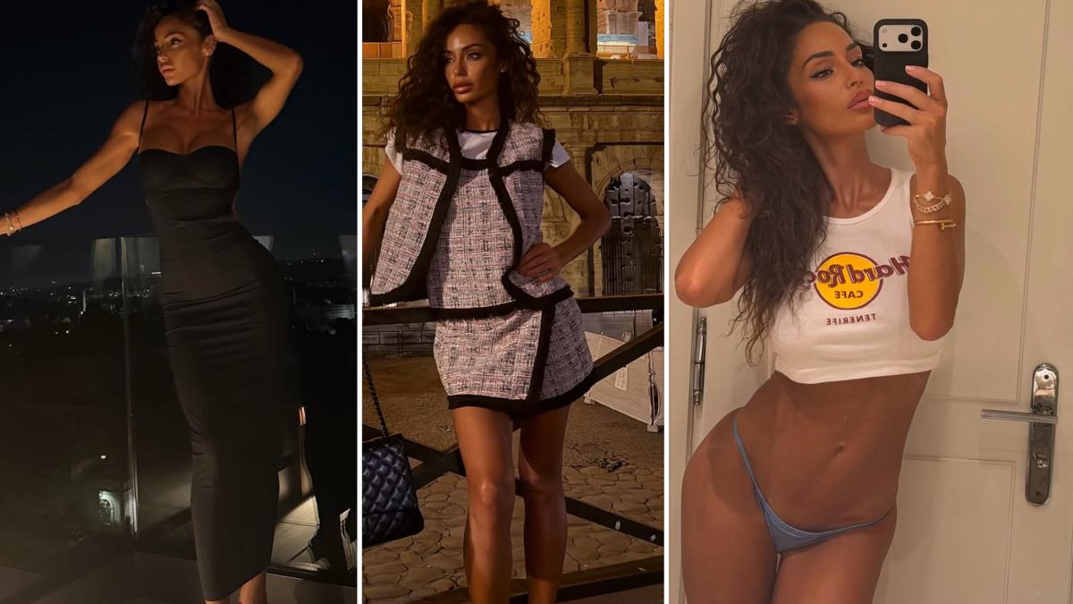 raffaella fico incanta roma look mozzafiato e passeggiate da cartolina da Gazzetta.it raffaella fico incanta roma look mozzafiato e passeggiate da cartolina