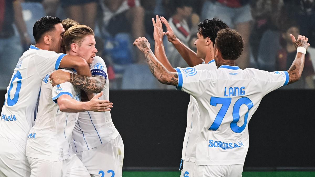 de bruyne decisivo da subentrato la strategia di allegri per far giocare insieme i fab four da Gazzetta.it de bruyne decisivo da subentrato la strategia di allegri per far giocare insieme i fab four