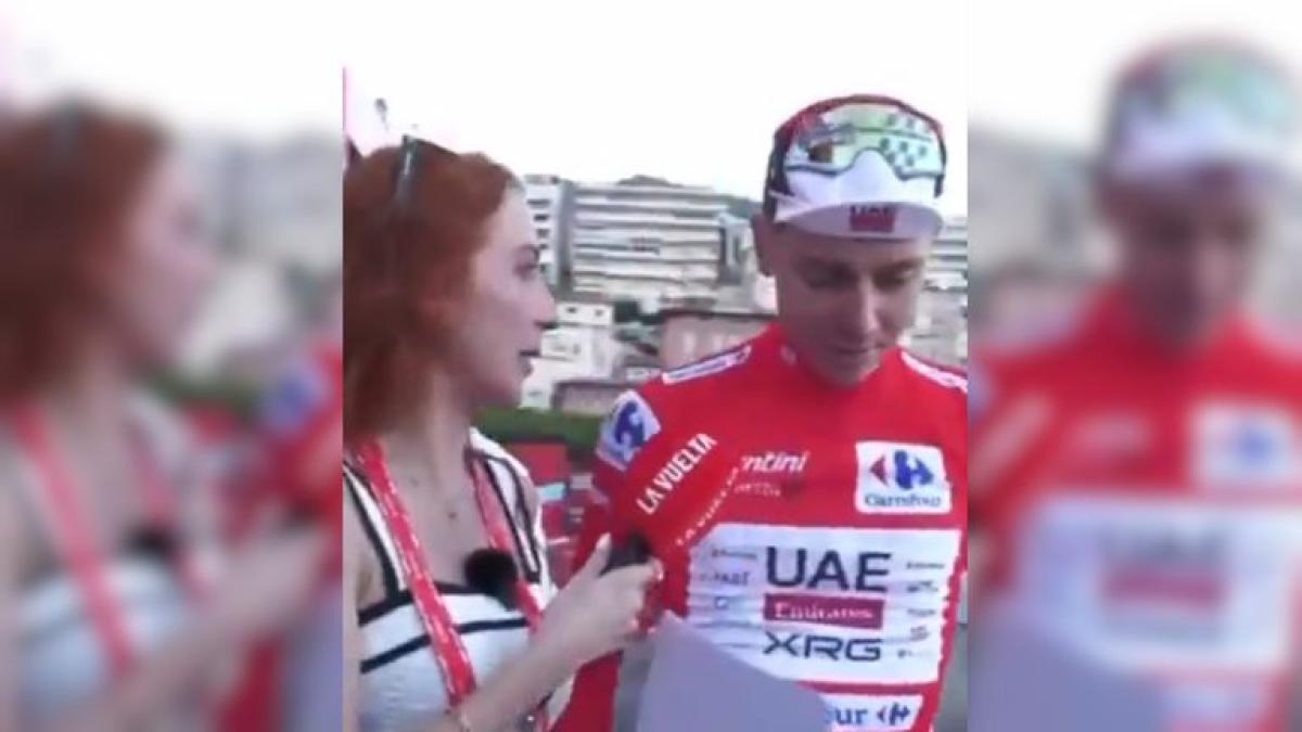 vuelta l influencer in mezzo al gruppo fa discutere e ci prova con pogacar ti fai un giro con me da Gazzetta.it vuelta l influencer in mezzo al gruppo fa discutere e ci prova con pogacar ti fai un giro con me