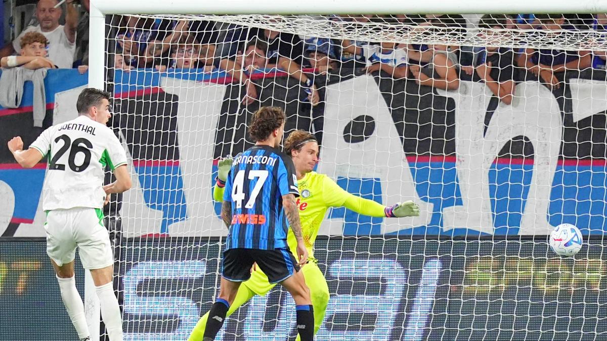 Atalanta-Sassuolo, le pagelle: Carnesecchi subito decisivo, 6,5. Macchioni errore pesante, 5