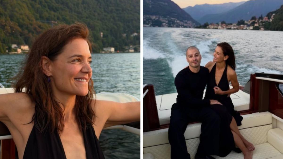 katie holmes innamorata sul lago di como le foto con il fidanzato da Gazzetta.it katie holmes innamorata sul lago di como le foto con il fidanzato