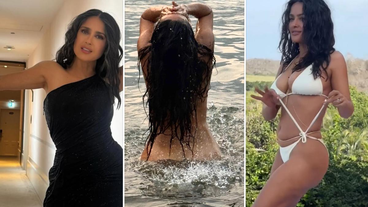 salma hayek bagno senza costume per i 60 anni sono grata da Gazzetta.it salma hayek bagno senza costume per i 60 anni sono grata