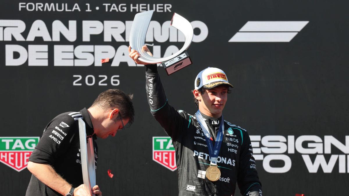 gp spagna le pagelle kimi fortuna meritata 9 russell altra delusione 5 da Gazzetta.it gp spagna le pagelle kimi fortuna meritata 9 russell altra delusione 5