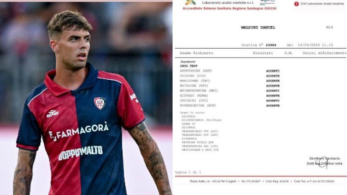 maldini si difende sui social e pubblica il post con il referto degli esami tossicologici da Gazzetta.it maldini si difende sui social e pubblica il post con il referto degli esami tossicologici