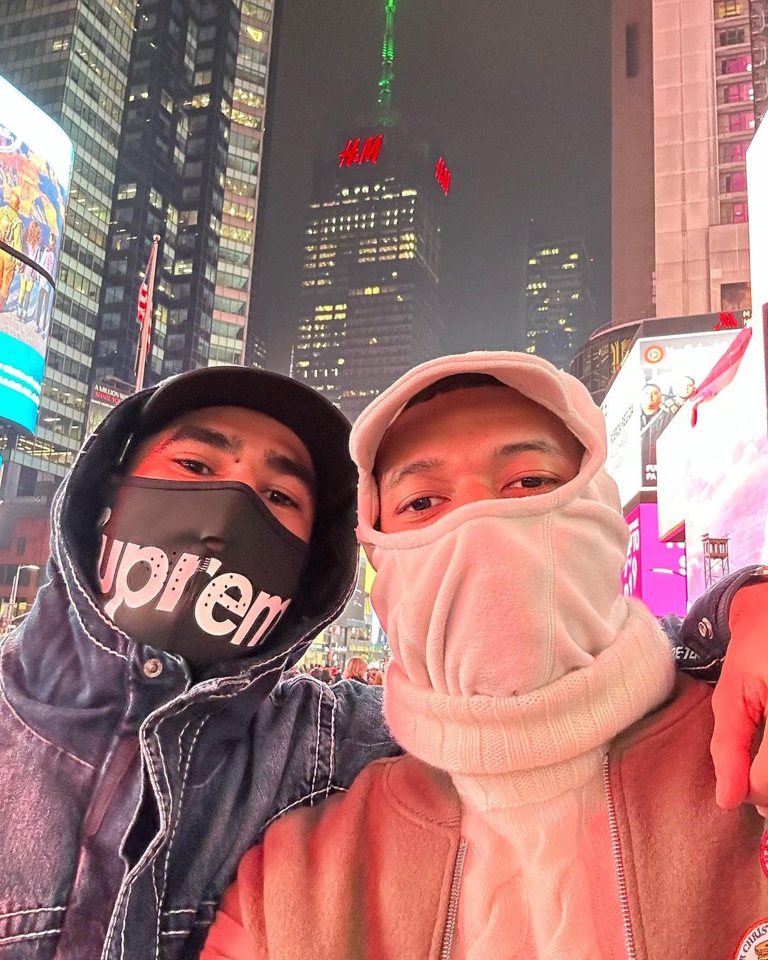 Mbappé e Hakimi in vacanza a New York in incognito - Instagram/Kylian Mbappé