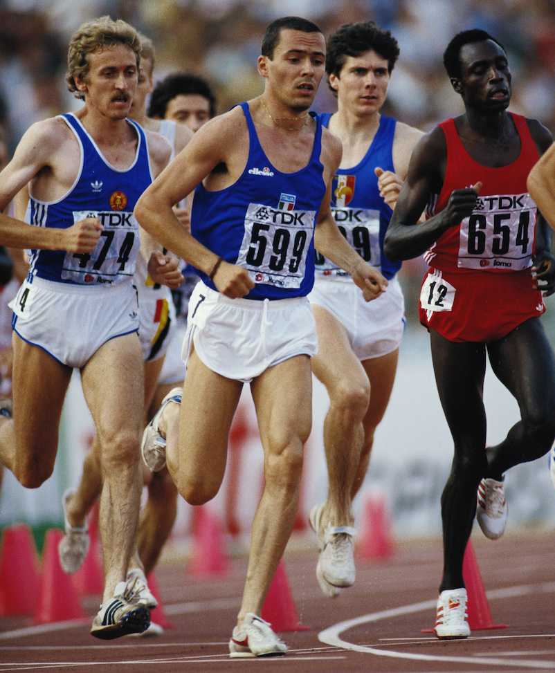 Francesco Panetta ai Mondiali 1987 nei 3000 siepi