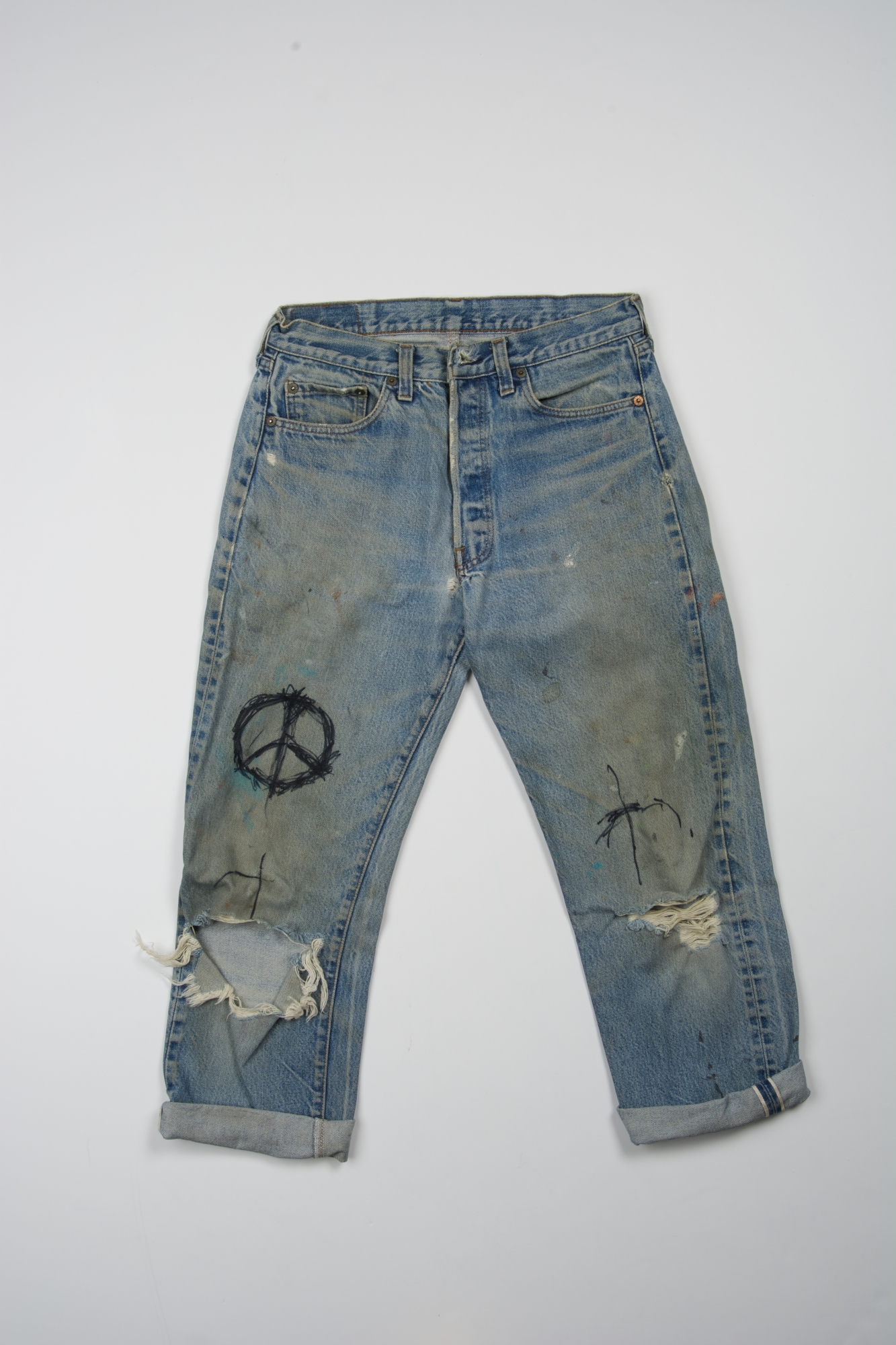 501 Jeans owned by Patti Smith donated to archives June 2013