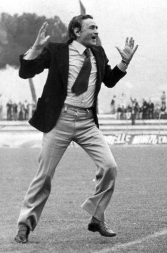 Costantino Rozzi festeggia il successo dell’Ascoli