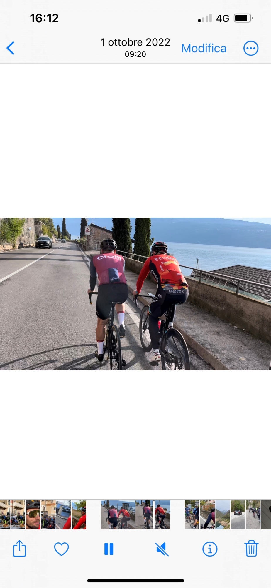 Cicloturismo, da Salò in Val Vestino con Colbrelli. Altimetria e