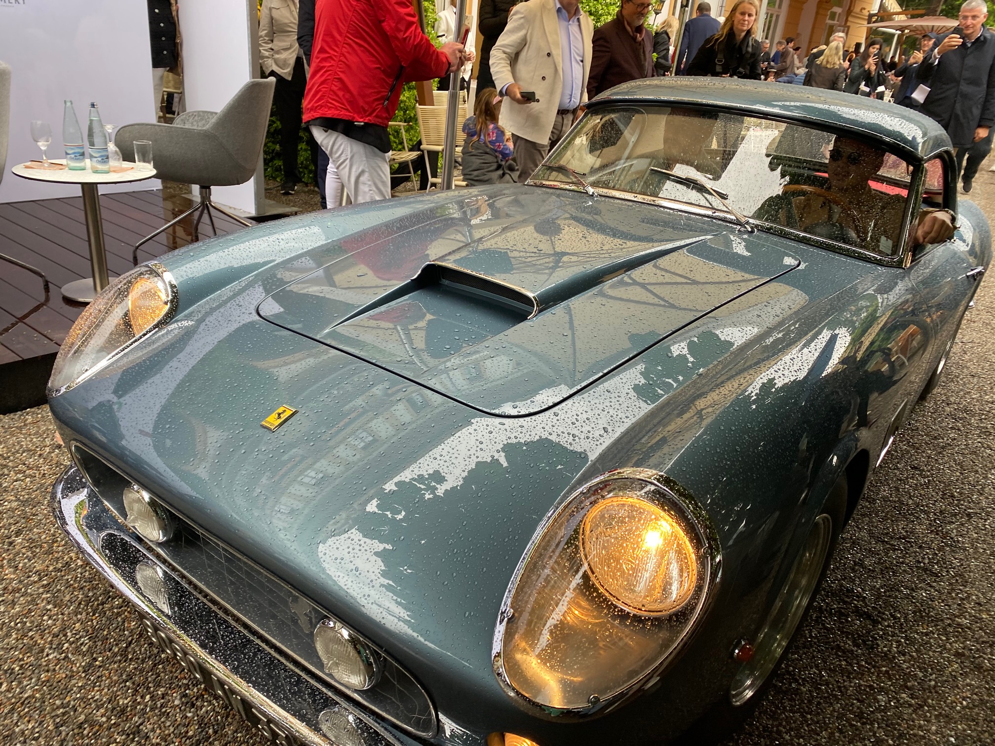 La Ferrari California Spider del  1961 che ha vinto la Coppa d'Oro Villa d'Este 2023