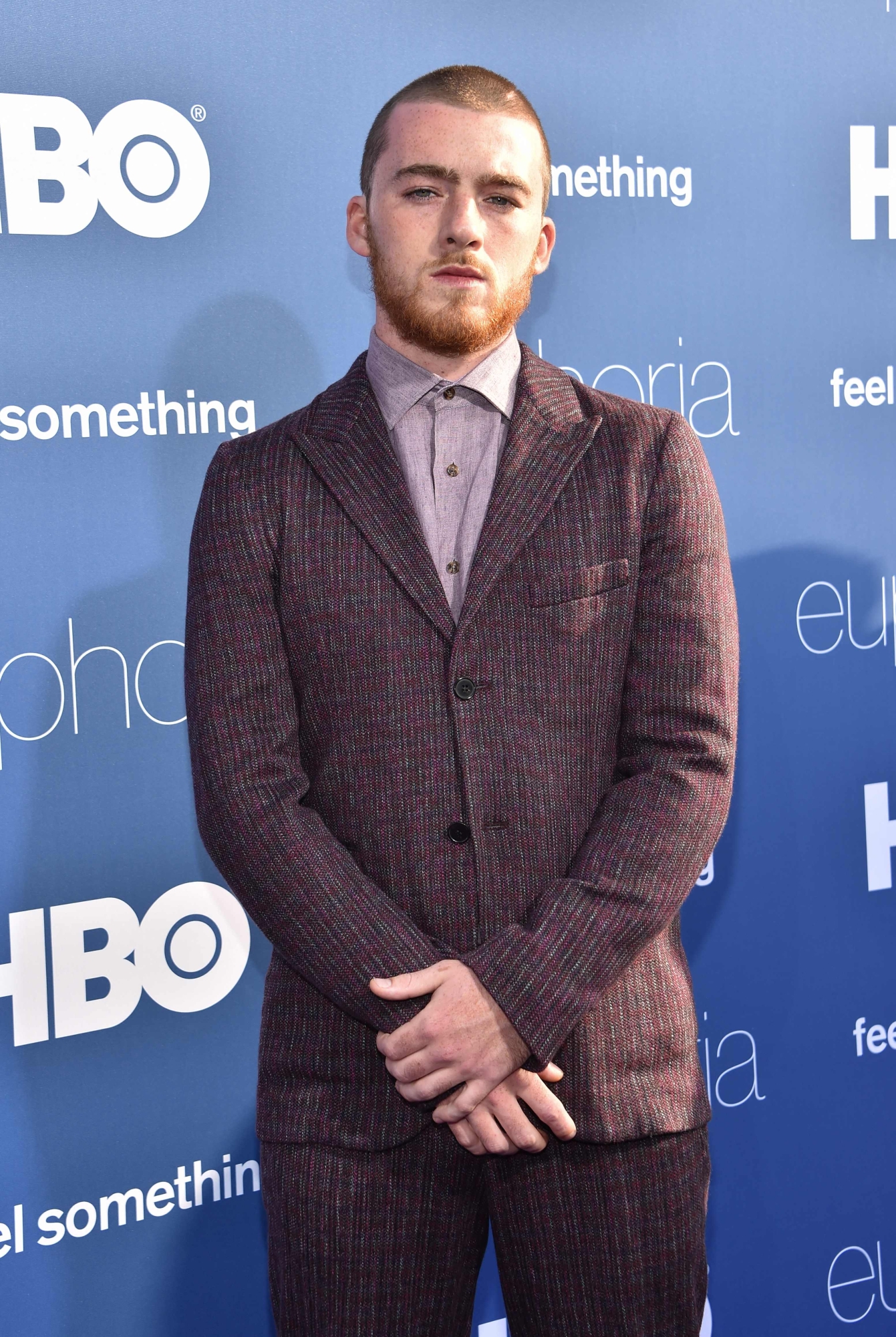 (FILES) US actor Angus Cloud attends the Los Angeles premiere of the new HBO series Euphoria at the Cinerama Dome Theatre in Hollywood, California, on June 4, 2019. Cloud, who is best known for his role on Euphoria, has died at the age of 25, according to US media reports. (Photo by Chris Delmas / AFP)